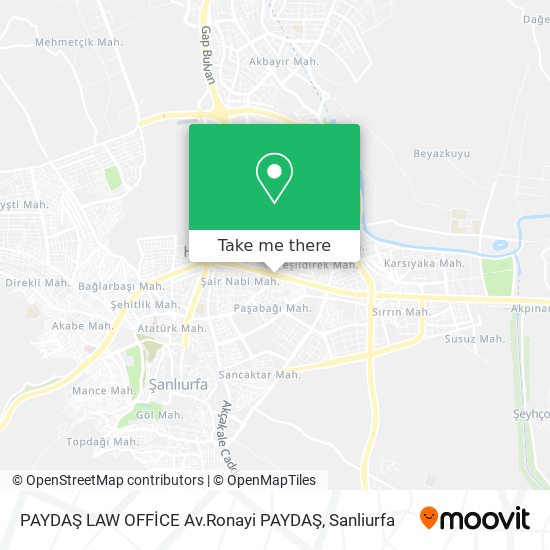 PAYDAŞ LAW OFFİCE Av.Ronayi PAYDAŞ map