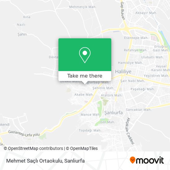 Mehmet Saçlı Ortaokulu map