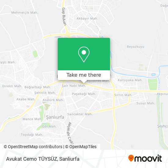 Avukat Cemo TÜYSÜZ map