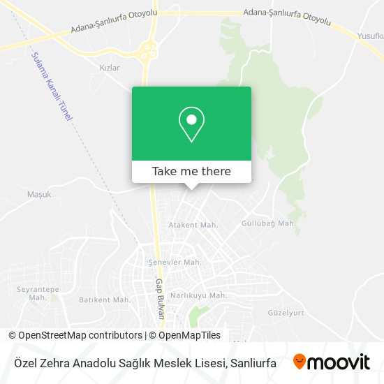 Özel Zehra Anadolu Sağlık Meslek Lisesi map