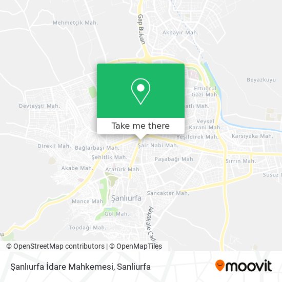 Şanlıurfa İdare Mahkemesi map