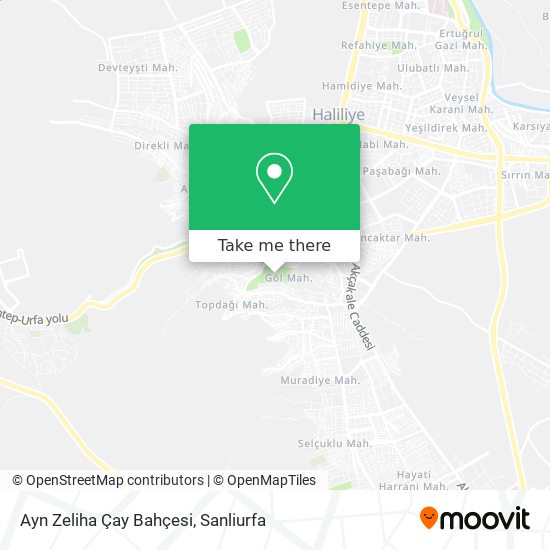 Ayn Zeliha Çay Bahçesi map