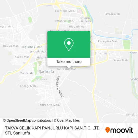 TAKVA ÇELÎK KAPI PANJURLU KAPI SAN.TIC. LTD. STI map