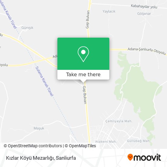 Kızlar Köyü Mezarlığı map