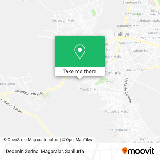 Dedenin Serinci Magaralar map