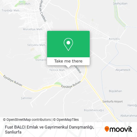 Fuat BALCI Emlak ve  Gayrimenkul Danışmanlığı map
