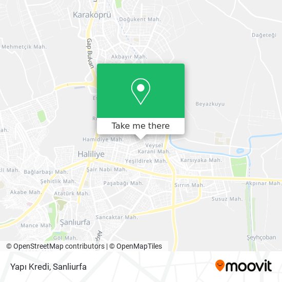 Yapı Kredi map