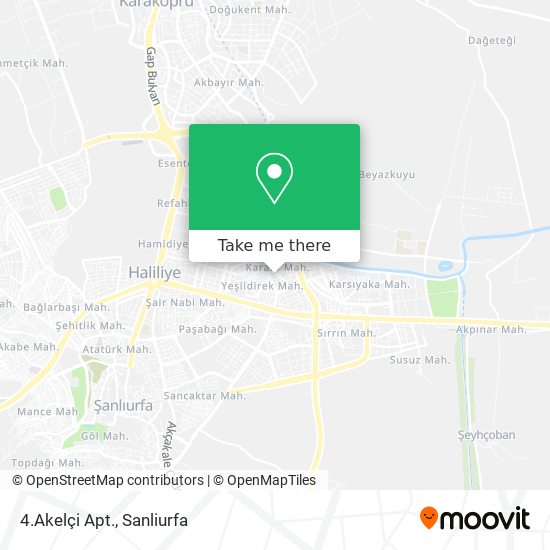 4.Akelçi Apt. map