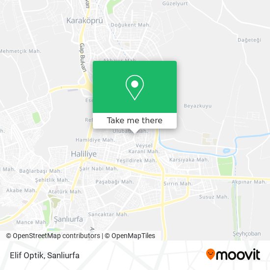Elif Optik map