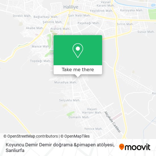 Koyuncu Demir Demir doğrama &pimapen atölyesi map