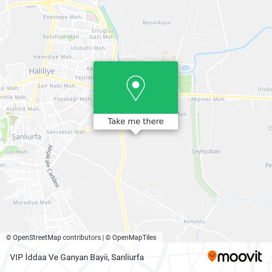 VIP İddaa Ve Ganyan Bayii map