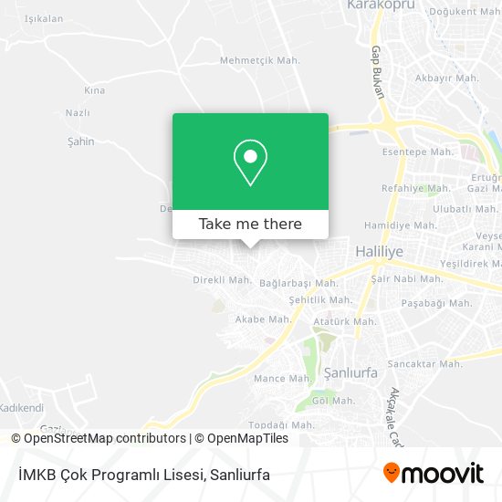 İMKB Çok Programlı Lisesi map