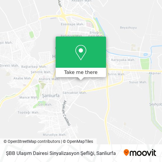 ŞBB Ulaşım Dairesi Sinyalizasyon Şefliği map
