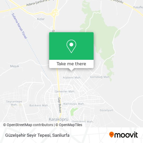 Güzelşehir Seyir Tepesi map