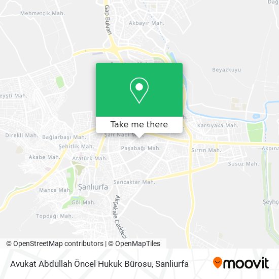 Avukat Abdullah Öncel Hukuk Bürosu map