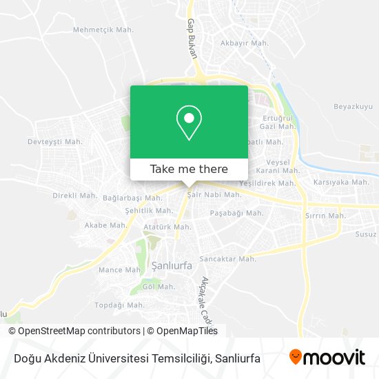 Doğu Akdeniz Üniversitesi Temsilciliği map