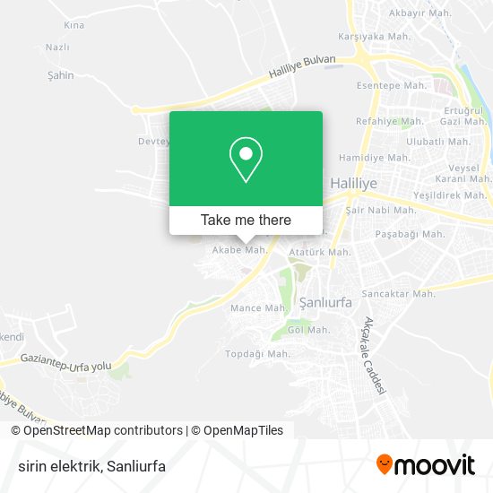 sirin elektrik map