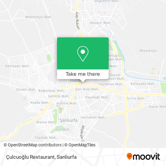 Çulcuoğlu Restaurant map