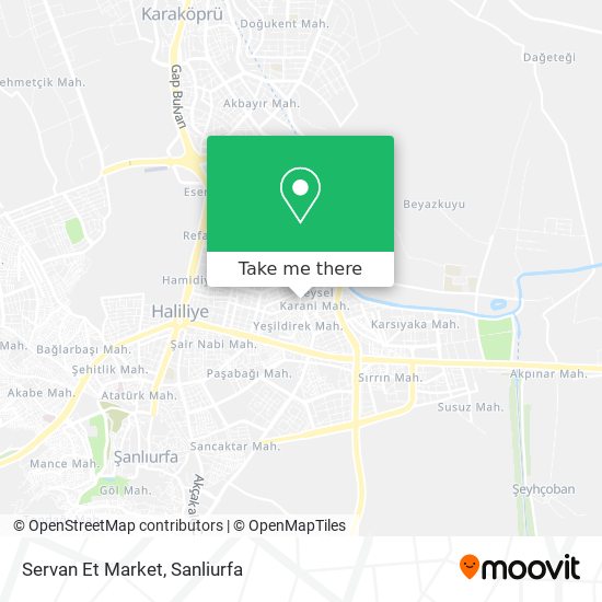 Servan Et Market map
