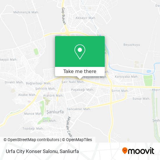 Urfa City Konser Salonu map