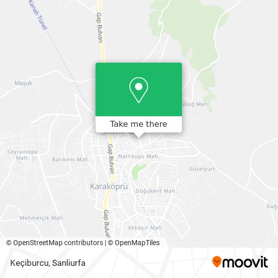 Keçiburcu map