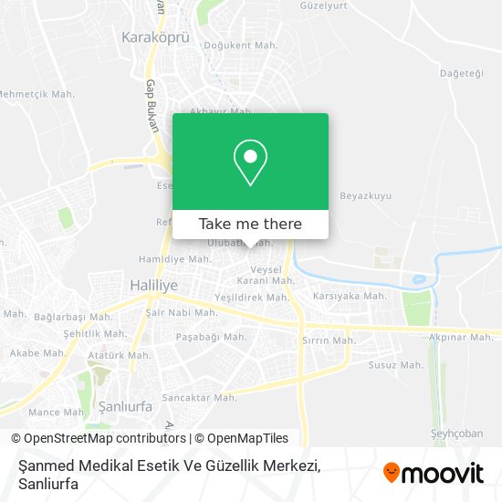 Şanmed Medikal Esetik Ve Güzellik Merkezi map
