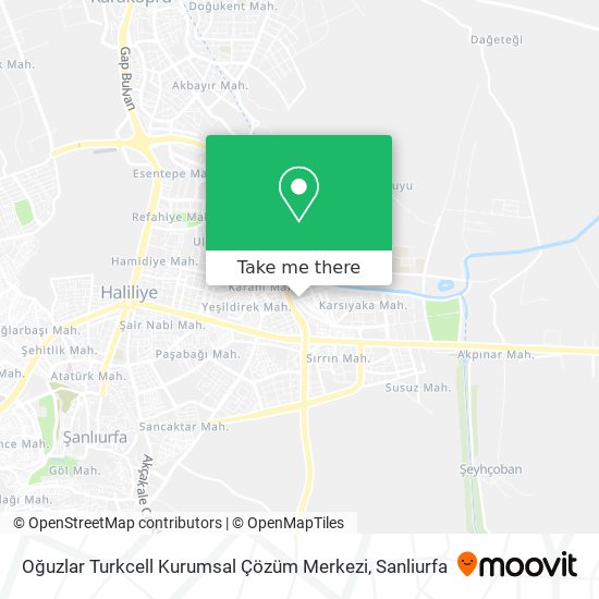 Oğuzlar Turkcell Kurumsal Çözüm Merkezi map
