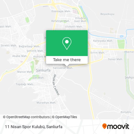 11 Nisan Spor Kulubü map
