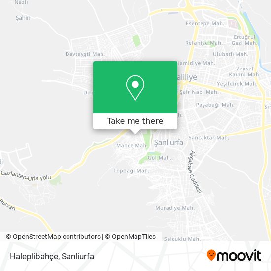 Haleplibahçe map