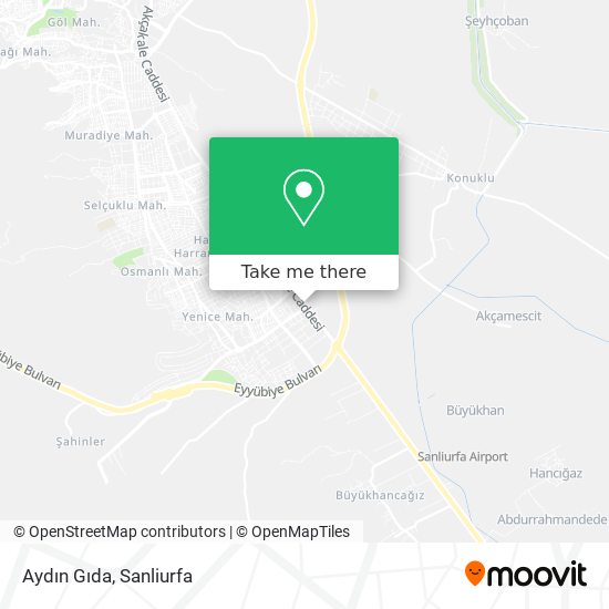 Aydın Gıda map