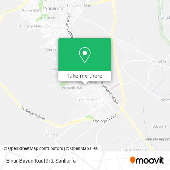 Elnur Bayan Kuaförü map