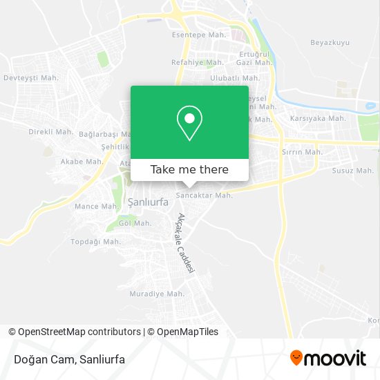 Doğan Cam map