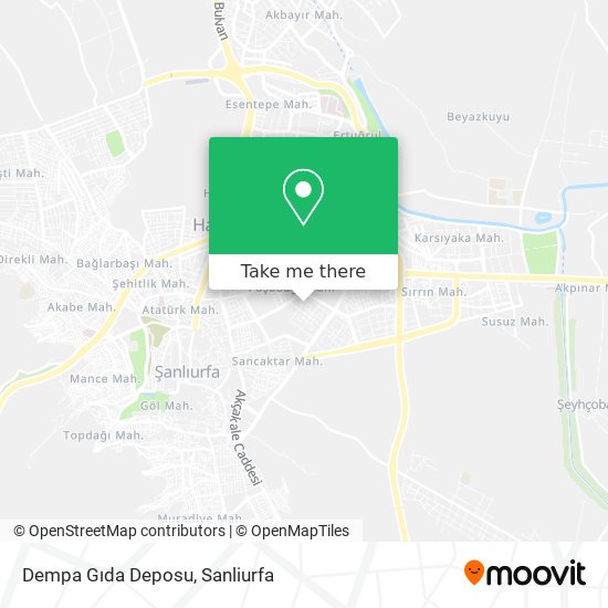 Dempa Gıda Deposu map
