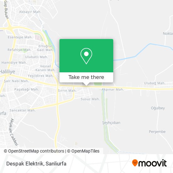 Despak Elektrik map