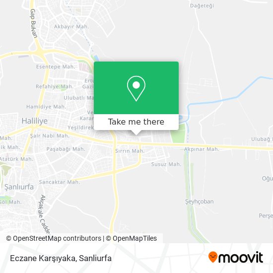 Eczane Karşıyaka map