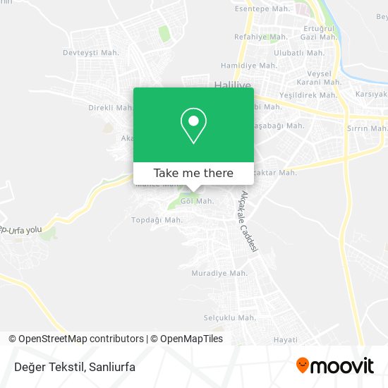 Değer Tekstil map