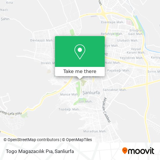 Togo Magazacılık Pıa map