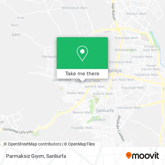 Parmaksız Gıyım map