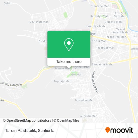 Tarcın Pastacılık map