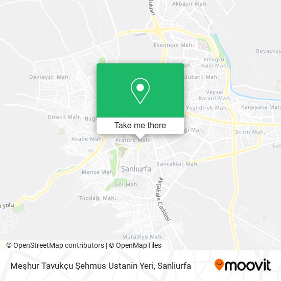 Meşhur Tavukçu Şehmus Ustanin Yeri map