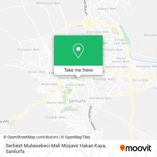 Serbest Muhasebeci Mali Müşavir Hakan Kaya map