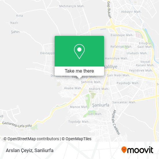 Arslan Çeyiz map