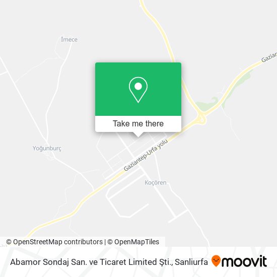 Abamor Sondaj San. ve Ticaret Limited Şti. map