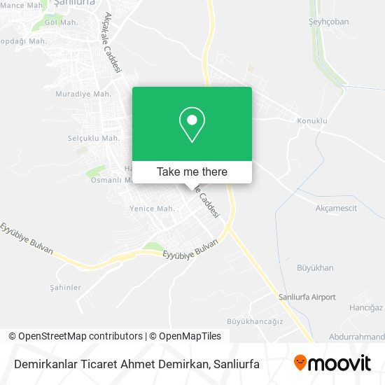 Demirkanlar Ticaret Ahmet Demirkan map