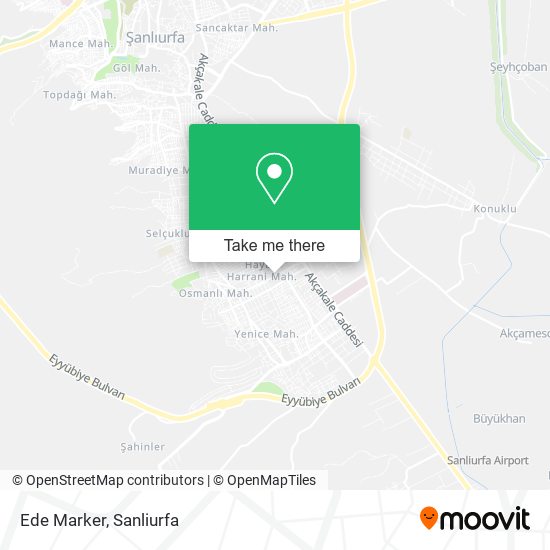 Ede Marker map