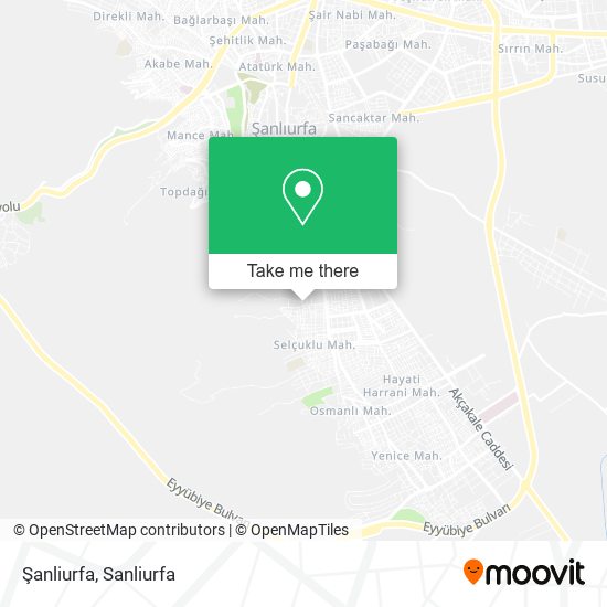 Şanliurfa map