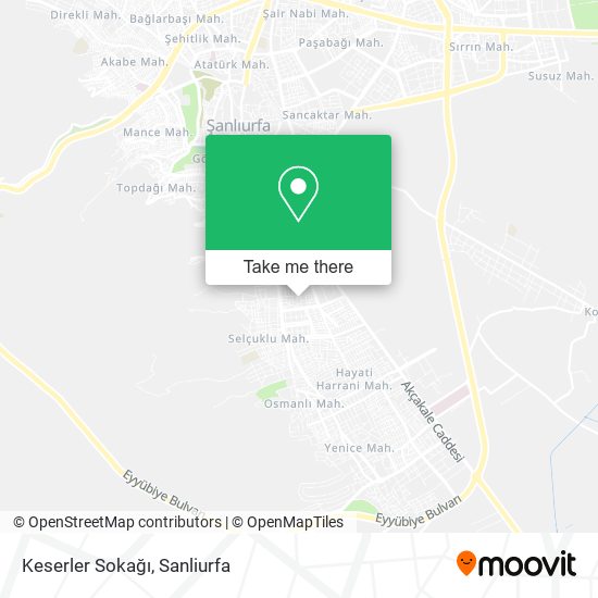 Keserler Sokağı map