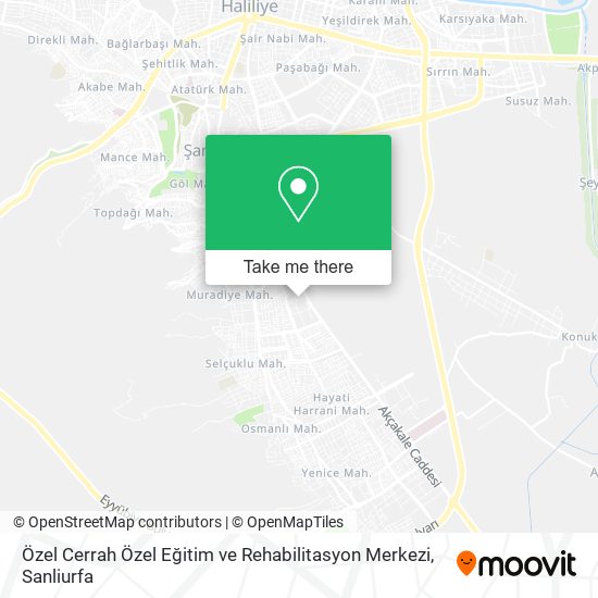 Özel Cerrah Özel Eğitim ve Rehabilitasyon Merkezi map