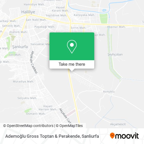 Ademoğlu Gross Toptan & Perakende map