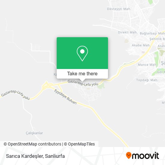 Sarıca Kardeşler map